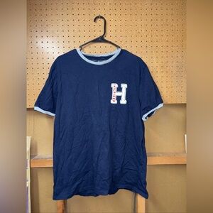 Tommy Hilfiger Ringer T-Shirt Men's Size Large